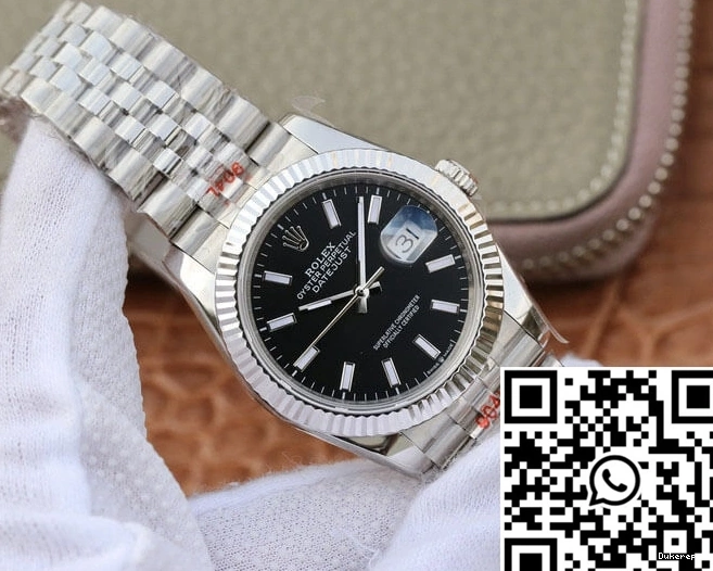 689 Datejust M126234-0015 Factory Rolex Sophisticated Dial GM Black 0704